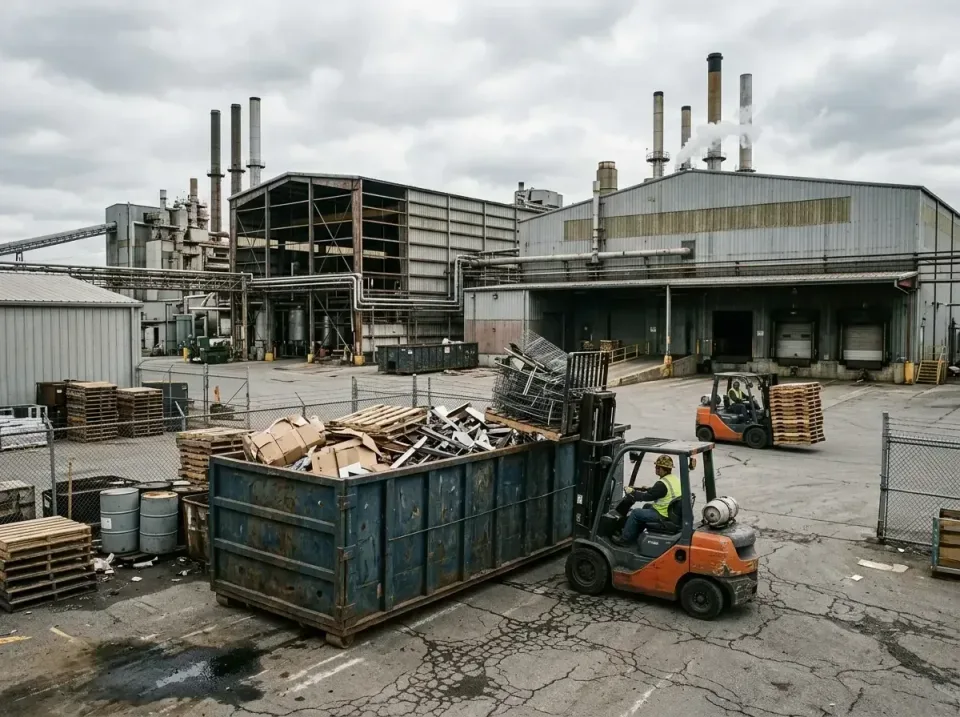industrial-factory-scrap-conta-003 — frequently asked questions, Cheap Roll-off Dumpster Rentals in Middletown, PA